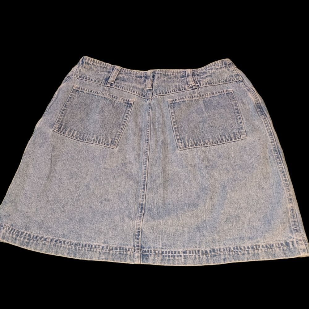 ‎American Eagle Y2K vintage denim skirt size 10 - Picture 3 of 9